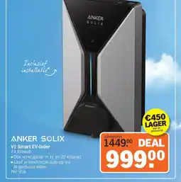 Albert Heijn ANKER SOLIX V1 Smart EV-lader aanbieding