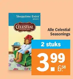Albert Heijn Alle Celestial Seasonings aanbieding