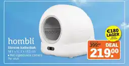 Albert Heijn hombli Slimme kattenbak aanbieding