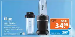 Albert Heijn blue HOME Nutri Blender 1000 watt-motor aanbieding