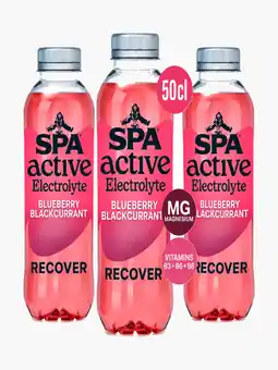 Flink Spa Active blueberry blackcurrant 50CL 3x aanbieding