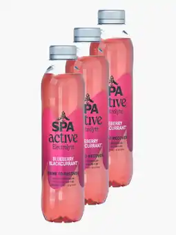 Flink Spa Active blueberry blackcurrant 50CL 3x aanbieding