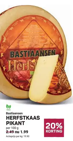 Ekoplaza Bastiaansen herfstkaas pikant aanbieding