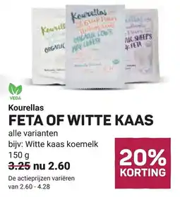 Ekoplaza Kourellas feta of witte kaas aanbieding