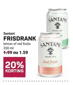 Ekoplaza Santani frisdrank aanbieding