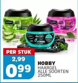 Sahan Supermarkten Hobby haargel alle soorten aanbieding