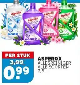 Sahan Supermarkten Asperox allesreiniger alle soorten aanbieding