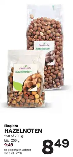 Ekoplaza Ekoplaza hazelnoten aanbieding