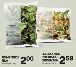 Ekoplaza gemengde sla aanbieding
