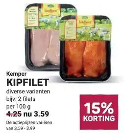 Ekoplaza Kemper KIPFILET aanbieding
