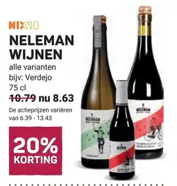 Ekoplaza Neleman wijnen aanbieding