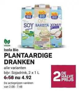 Ekoplaza Isola Bio PLANTAARDIGE DRANKEN aanbieding