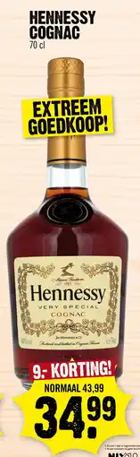 Super Dirck 3 Hennessy cognac aanbieding