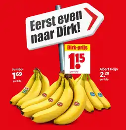 Dirk Bananas aanbieding