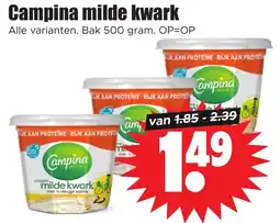 Dirk Campina milde kwark aanbieding