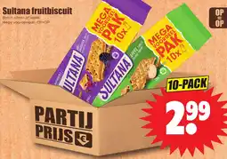 Dirk Sultana fruitbiscuit aanbieding