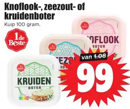 Dirk Knoflook-, zeezout- of kruidenboter aanbieding