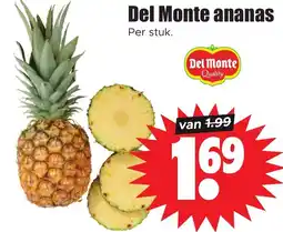 Dirk Del Monte ananas aanbieding
