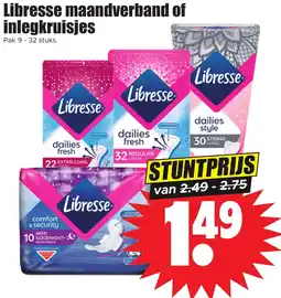 Dirk Libresse maandverband of inlegkruisjes aanbieding