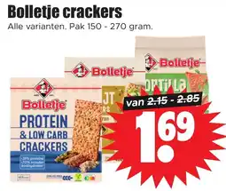 Dirk Bolletje crackers aanbieding