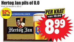 Dirk Hertog Jan pils of 0.0 aanbieding