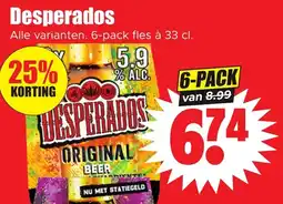 Dirk Desperados. Alle varianten. 6-pack fles à 33 cl. aanbieding