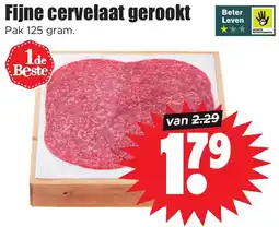 Dirk Fijne cervelaat gerookt aanbieding