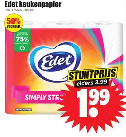 Dirk Edet keukenpapier aanbieding