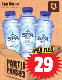 Dirk Spa Reine Fles 33 cl. OP=OP aanbieding
