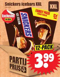 Dirk Snickers icebars XXL aanbieding