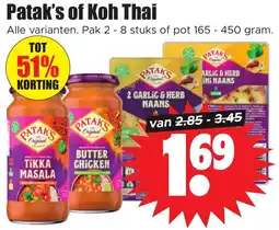 Dirk Pataks of Koh Thai aanbieding