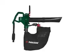 Lidl PARKSIDE Elektrische bladblazer en bladzuiger 3000 W aanbieding