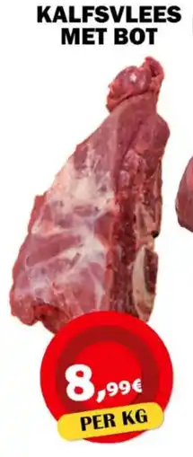 Avantage Supermarkt Kalfsvlees met bot aanbieding