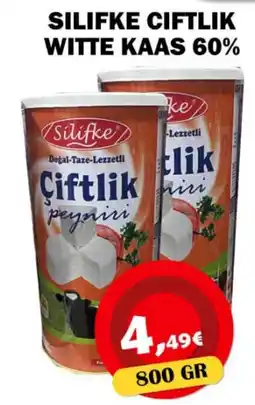 Avantage Supermarkt Silifke witte kaas 60% aanbieding