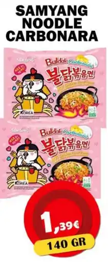 Avantage Supermarkt Samyang Noodle Carbonara aanbieding