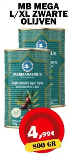 Avantage Supermarkt Marmarabirlik zwarte olijven aanbieding