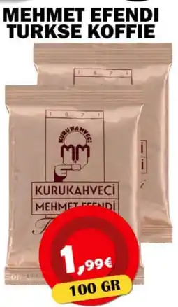 Avantage Supermarkt mehmet efendi turkse koffie aanbieding