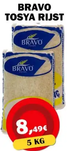 Avantage Supermarkt bravo tosya rijst aanbieding