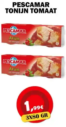 Avantage Supermarkt Pescamar tonijn tomaat aanbieding