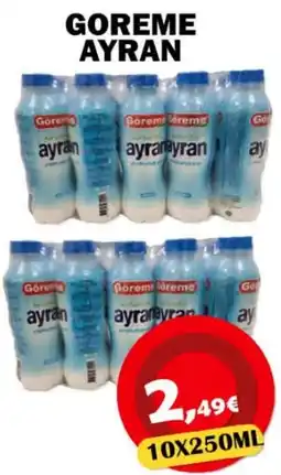 Avantage Supermarkt Goreme ayran aanbieding