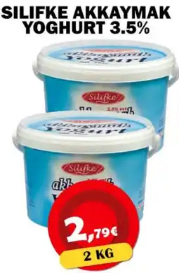 Avantage Supermarkt Silifke akkaymak yoghurt 3.5% aanbieding