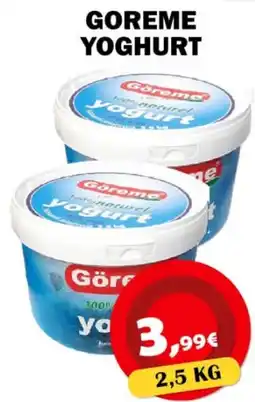 Avantage Supermarkt Goreme yoghurt aanbieding