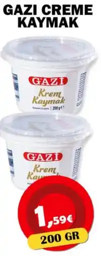 Avantage Supermarkt Gazi krem kaymak aanbieding