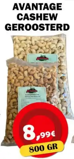 Avantage Supermarkt Avantage cashew geroosterd aanbieding