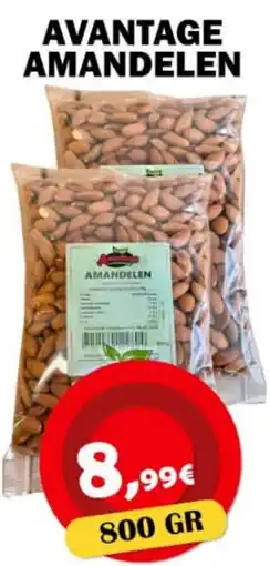 Avantage Supermarkt Avantage amandelen aanbieding