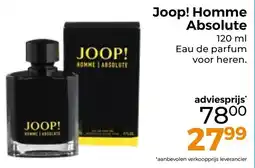 Trekpleister Joop! Homme Absolute aanbieding