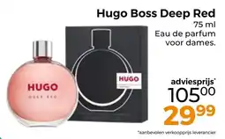Trekpleister Hugo Boss Deep Red aanbieding