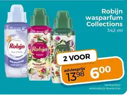 Trekpleister Robijn Wasparfum Collections aanbieding