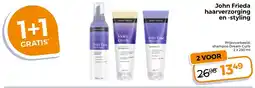 Trekpleister John Frieda Haarverzorging en Styling aanbieding