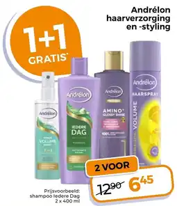 Trekpleister Andrélon Haarverzorging en Styling aanbieding